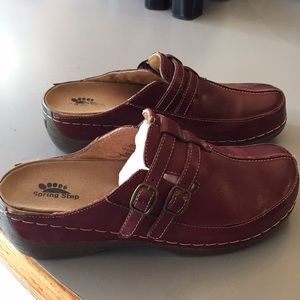 Clogs Brown spring step size 40